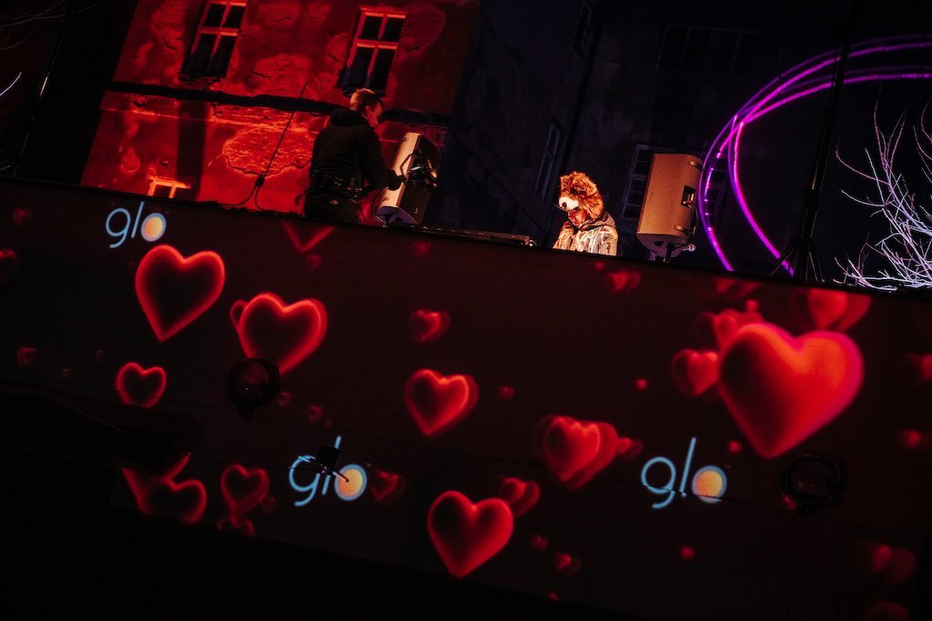 Dominik Turza AKA DJ Roxtár na GLO Hyper Valentyn party