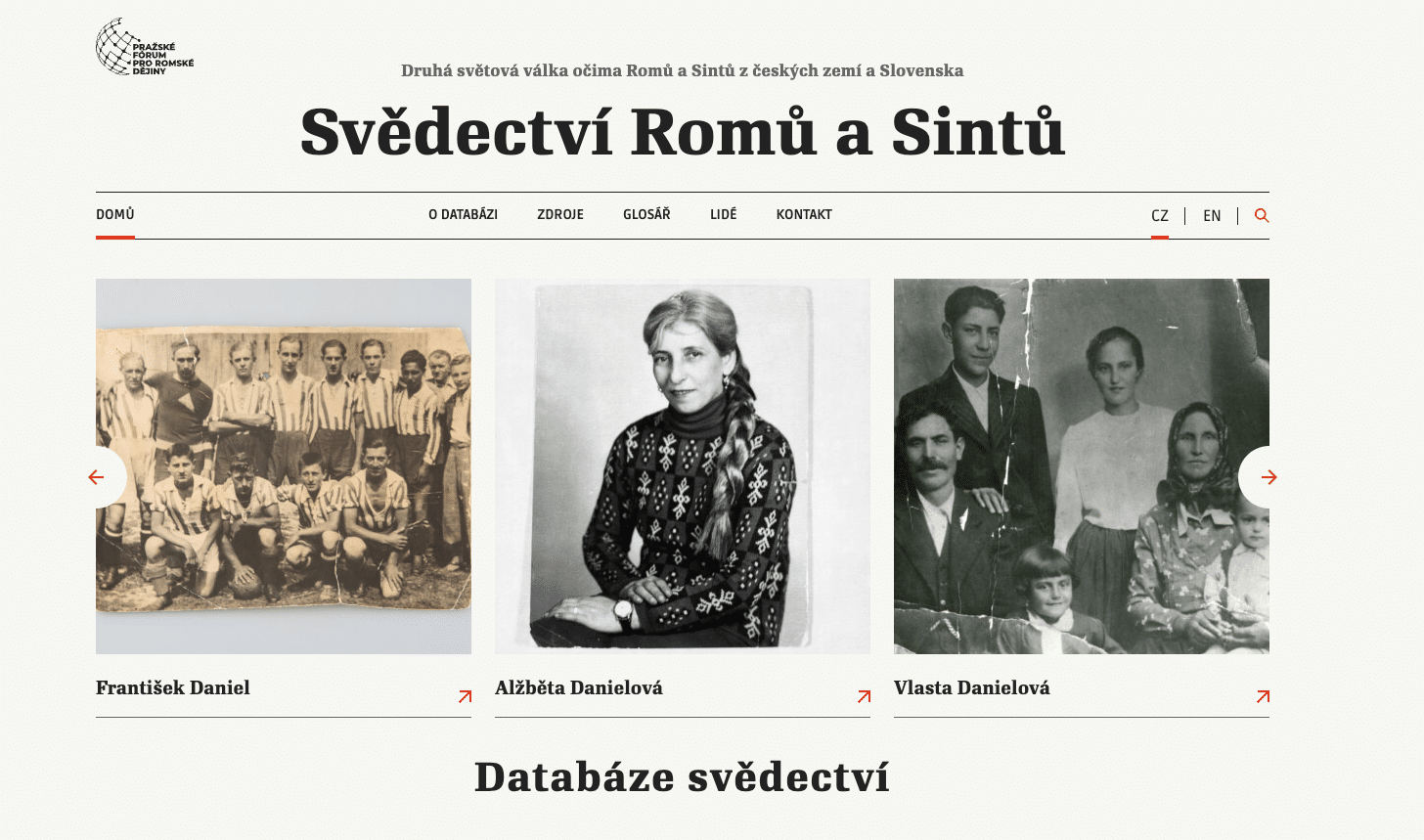 Zapomenuté svědectví: Romský holokaust odhalen ve výjimečné online databázi