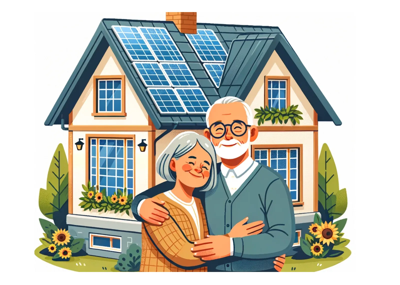 Solární ohřev vody pro seniory a nízkopříjmové domácnosti