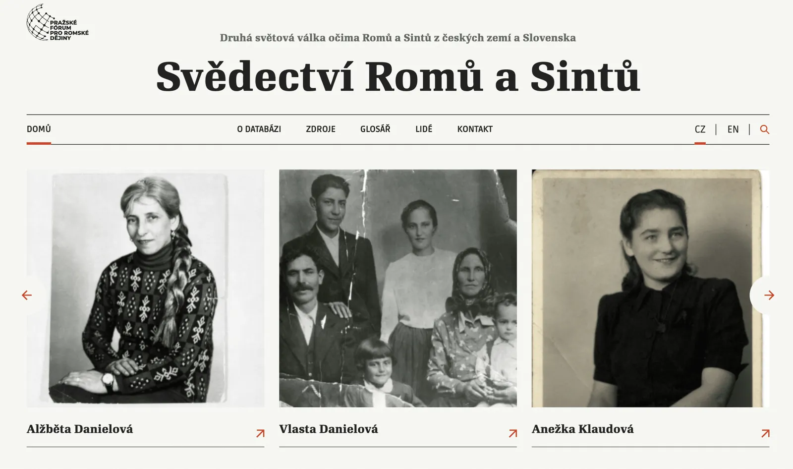 Svědectvíromu.cz, nová online platforma pomáhá poodhalit opomíjené příběhy