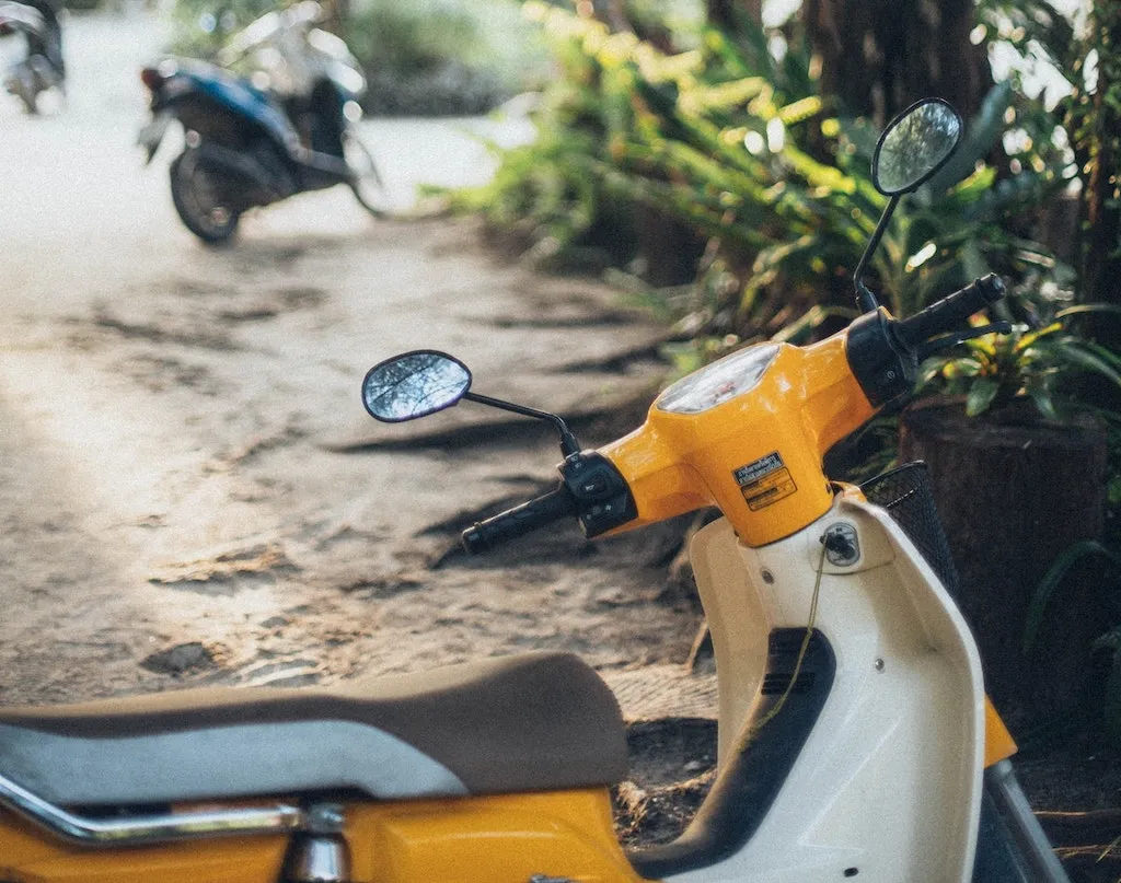 Nehoda na motorce Koh Samui